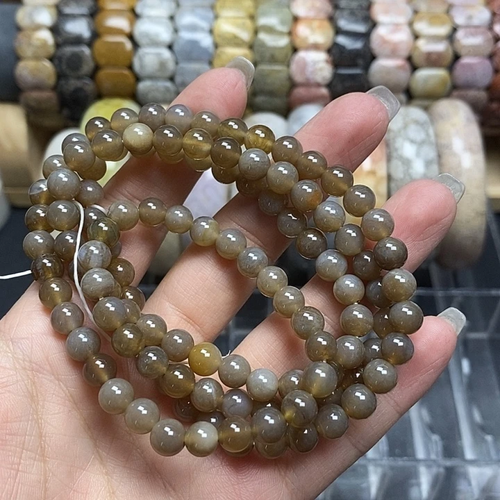 硅化玉未镶嵌好看