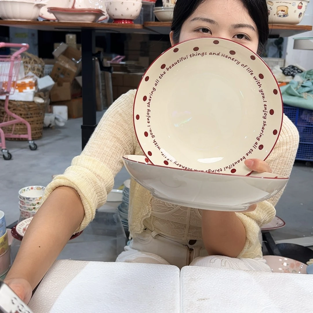 潮州陶瓷微瑕源头工厂8寸