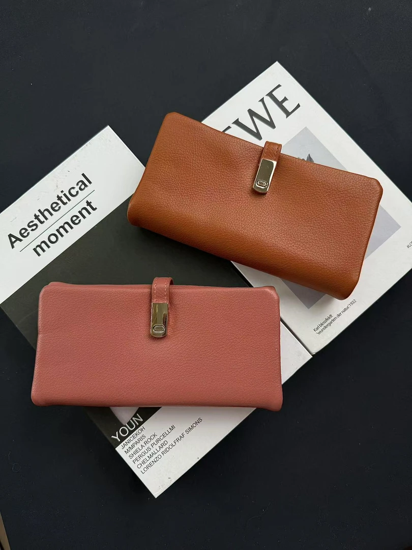 迪雅路【超软手感钱夹手机包】磁吸扣女士长款钱包 超大容量可装2万