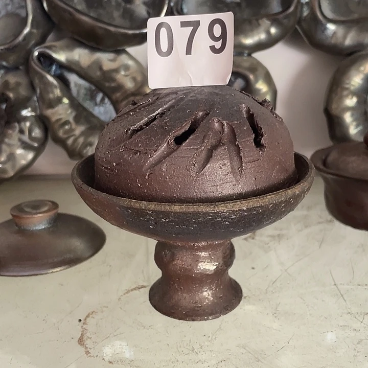 茶杯紫泥柴烧纯手工079