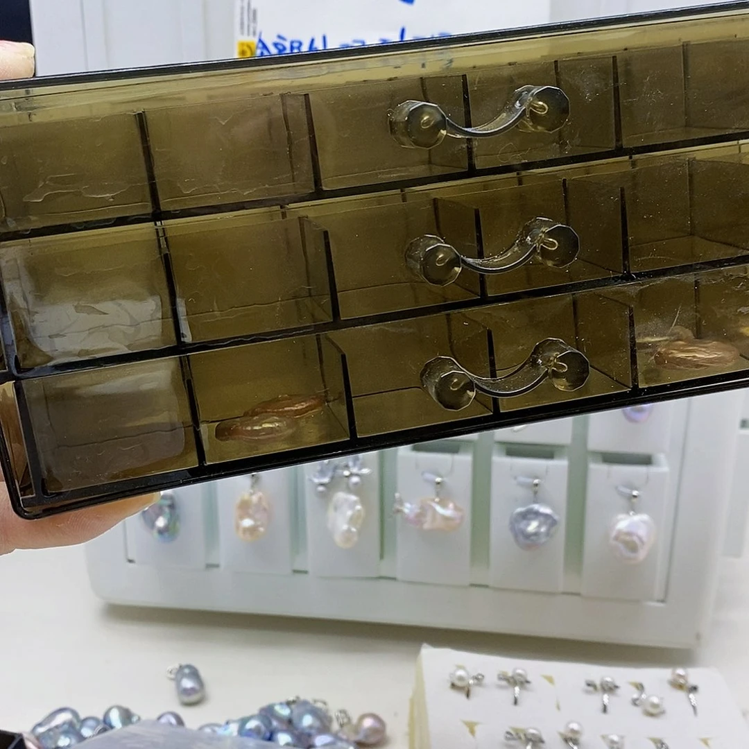颈饰合金淡水珍珠