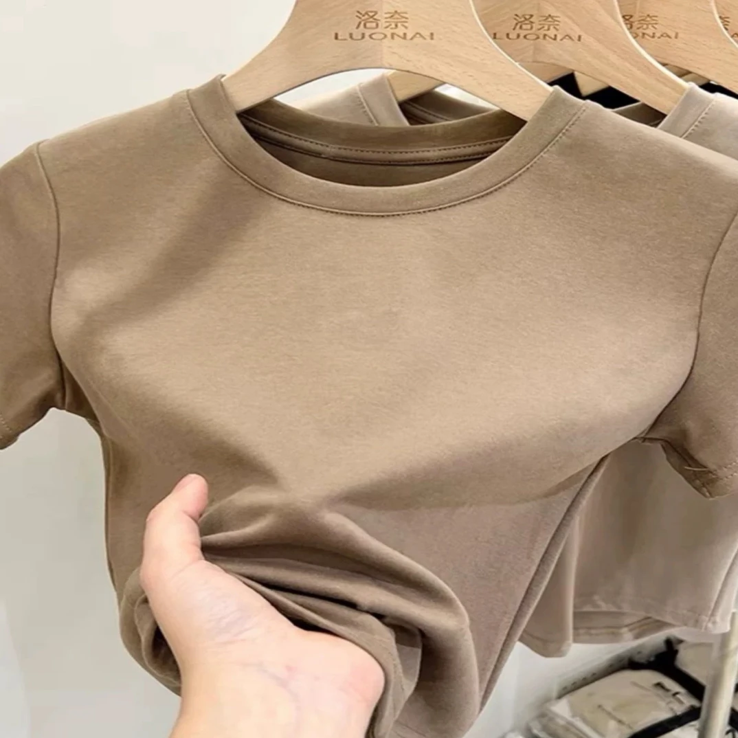 时尚短袖过款19-35