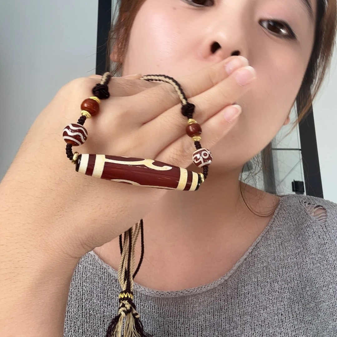 玛瑙/玉髓合金颈饰