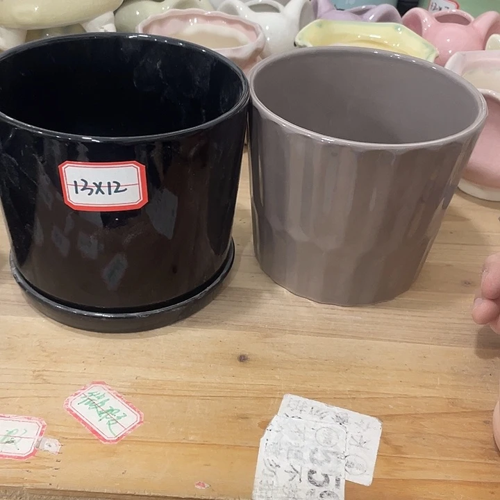 陶瓷花盆全场12包邮