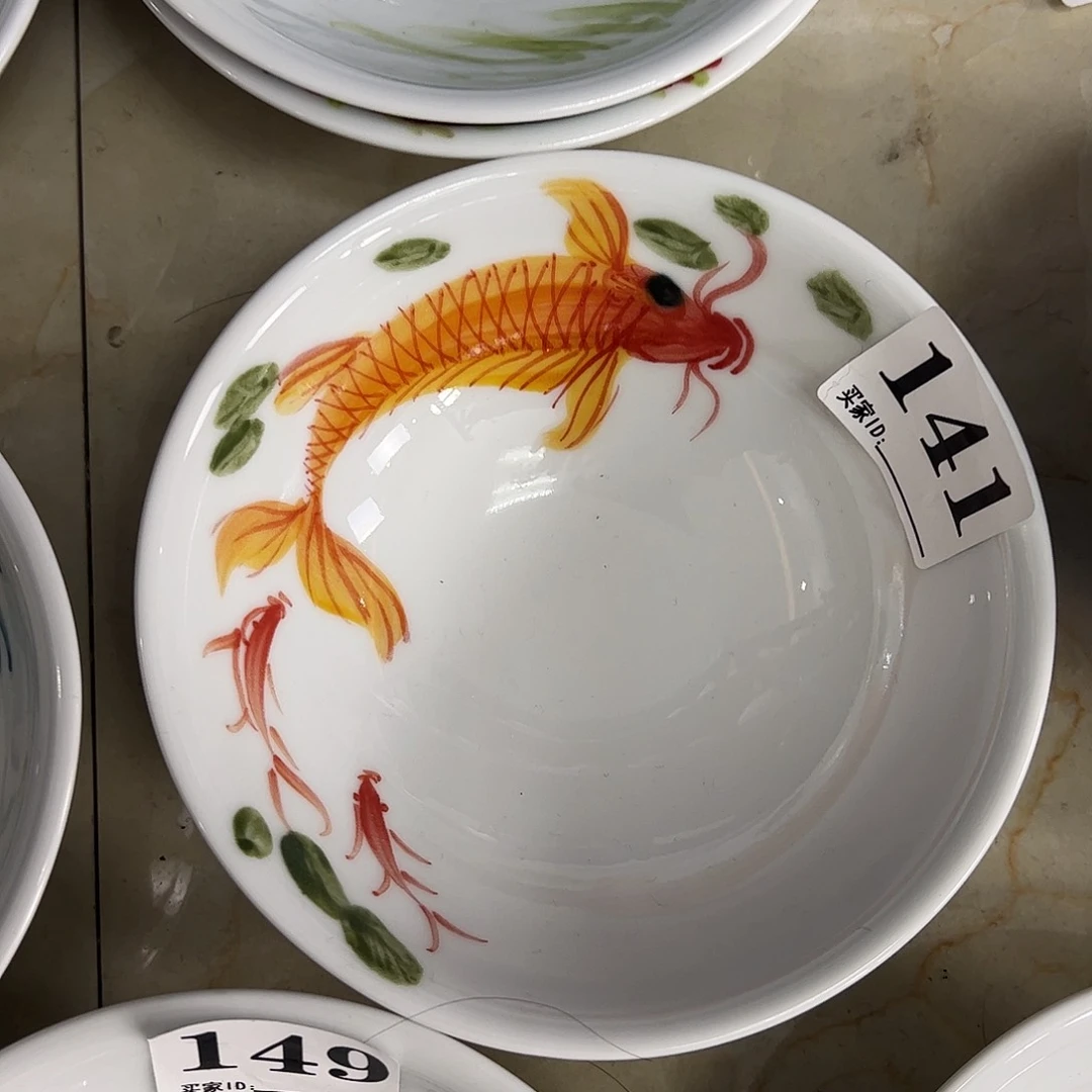 瓷片景德镇陶瓷手工手绘制作
