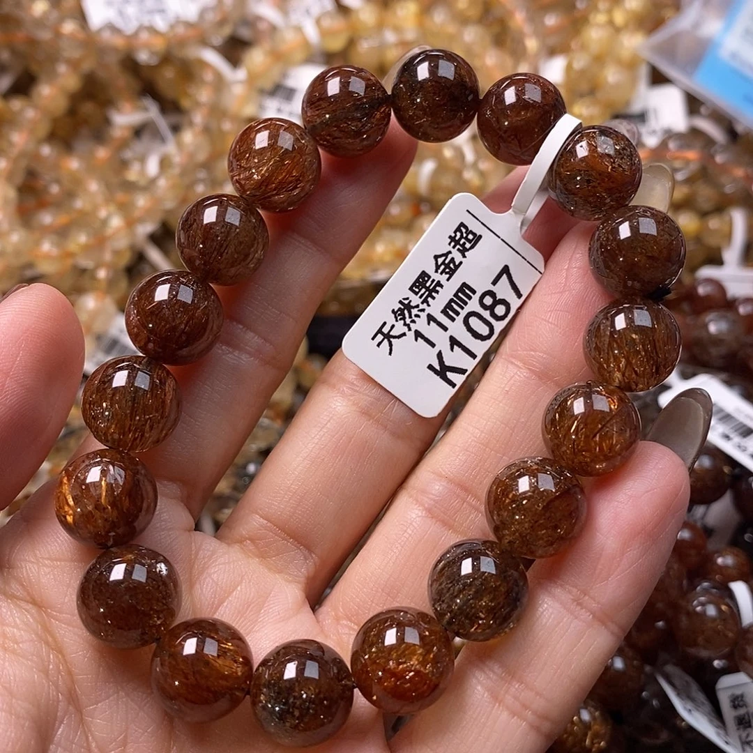 未镶嵌水晶手链水