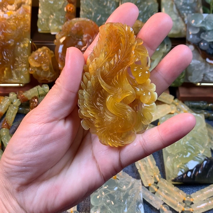 未镶嵌蛇纹石玉颈饰