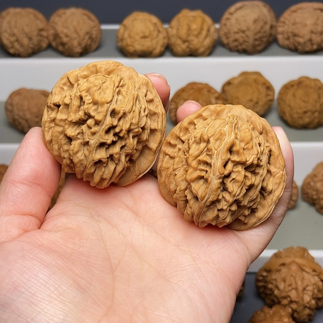 吊坠文玩核桃44全品四座楼