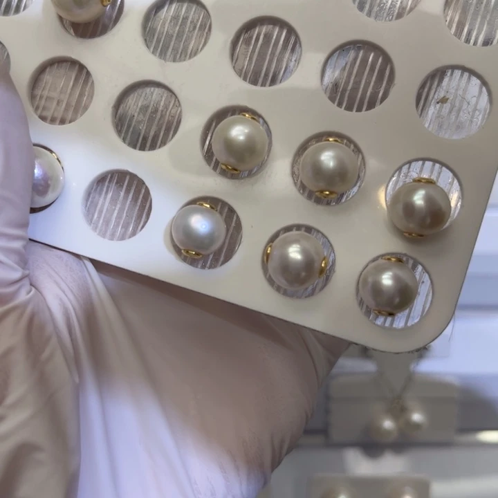 淡水珍珠颈饰银S925镶嵌