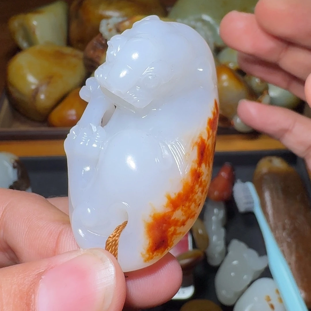 和田玉颈饰未镶嵌变****林