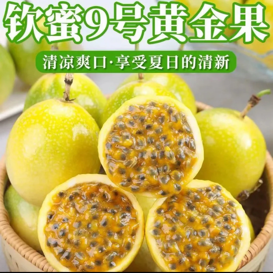 海南文昌铜鼓岭钦蜜9号黄金百香果