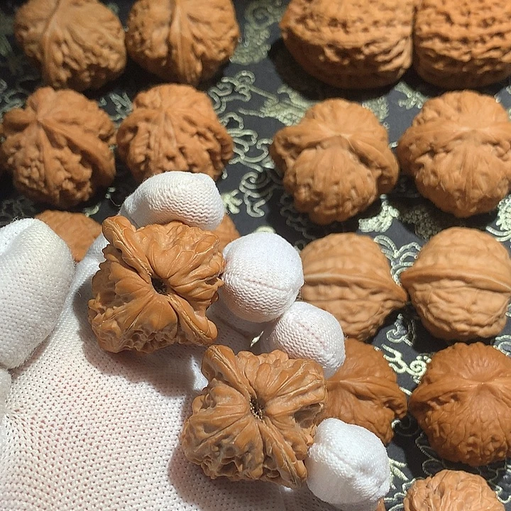 文玩手把件 白蛇骨 34+45全品