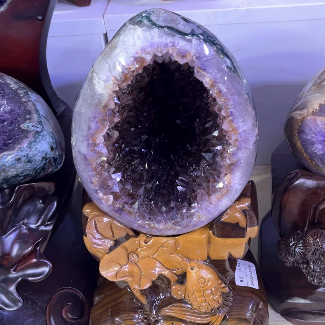 未镶嵌大型摆件（非配饰）紫晶