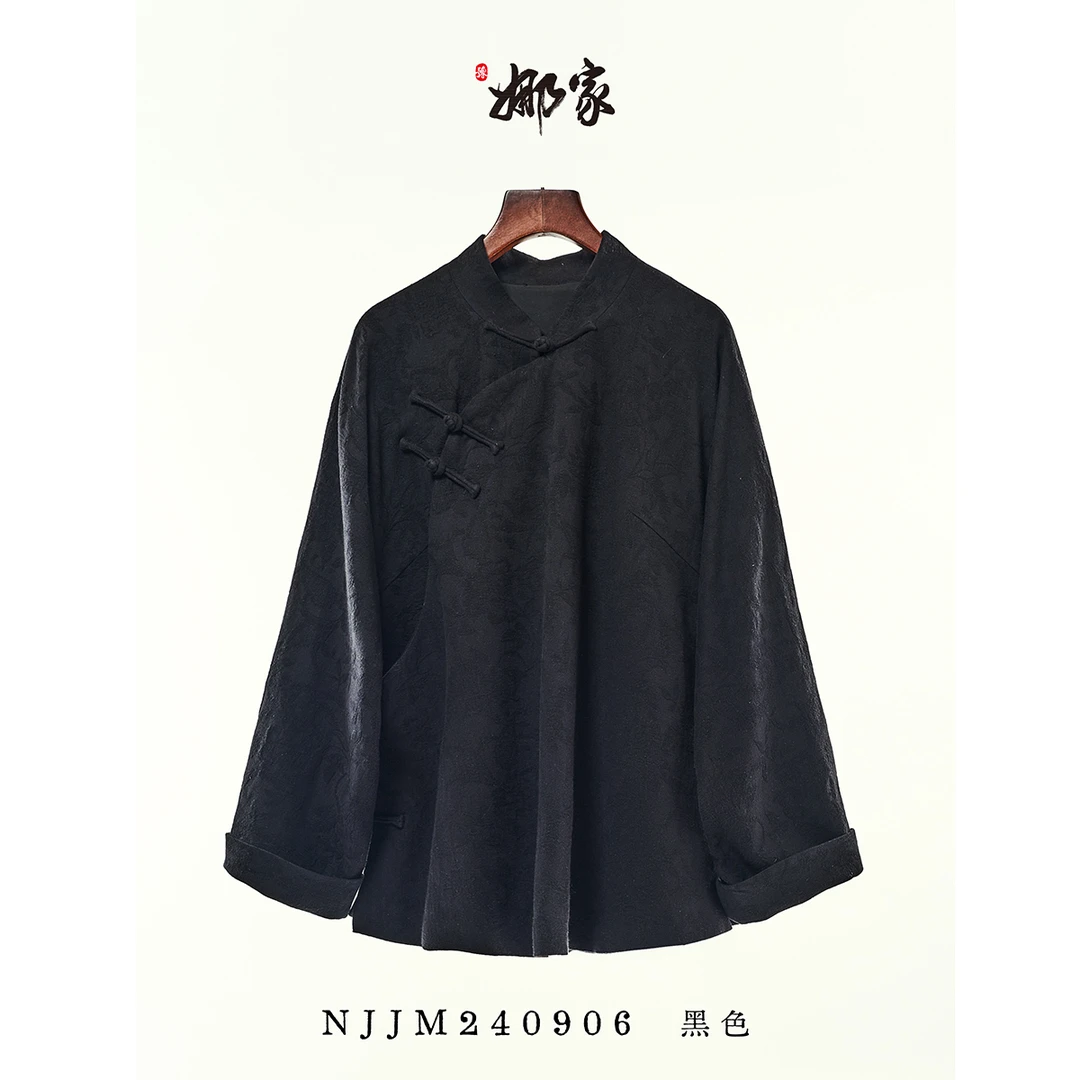 娜家国风棉麻上衣NJJM（240906）