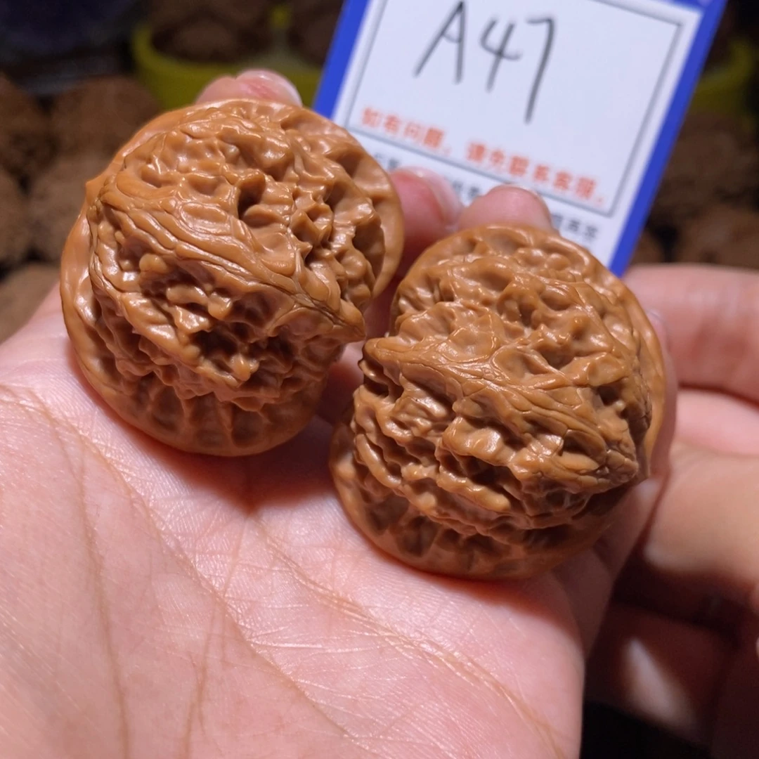 文玩核桃把件40宫灯a47