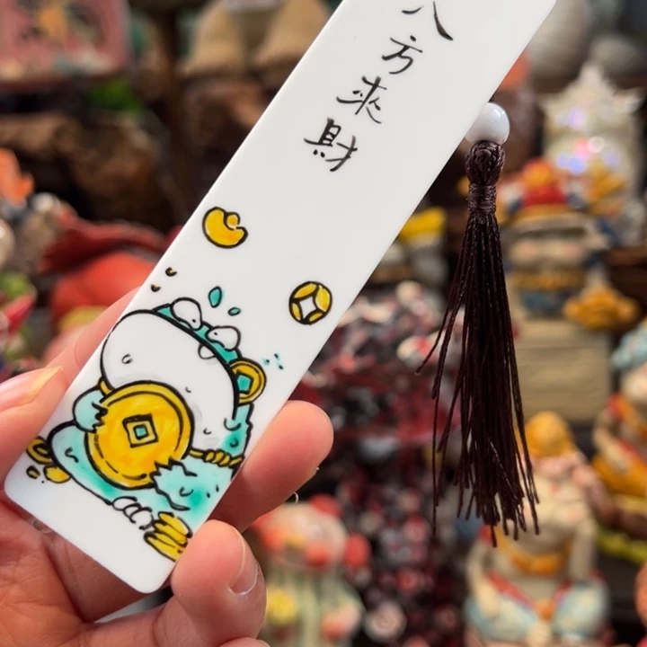 陶摆件小镇青花每日有新品