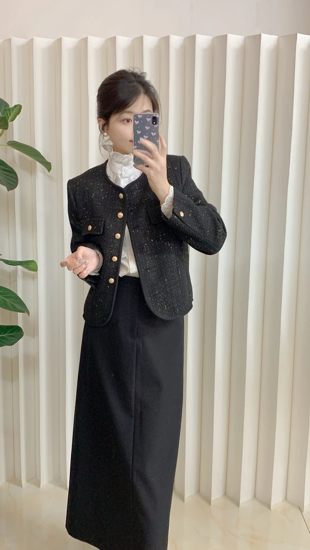 气质款小香风外套