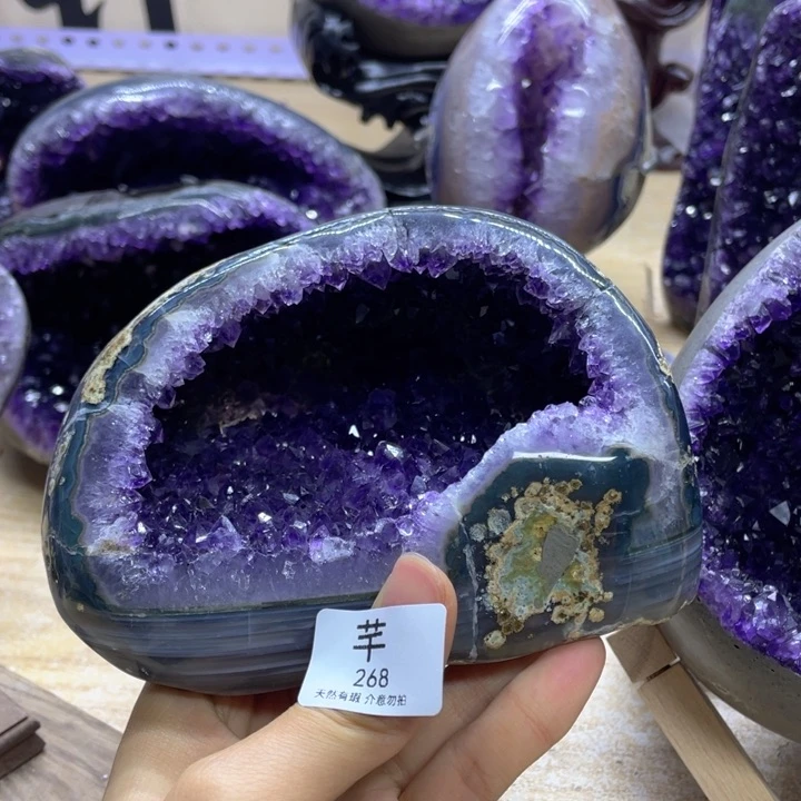 未镶嵌珠宝半成品紫晶