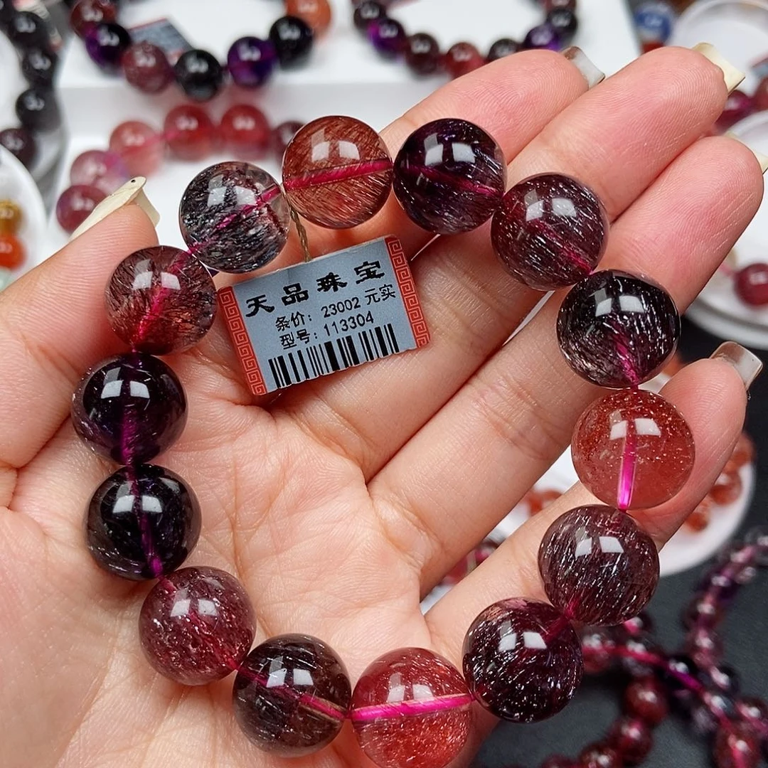 水晶手链未镶嵌超七手链113304