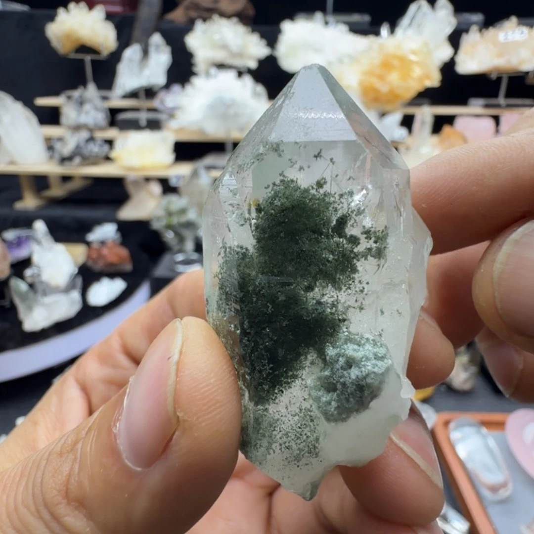 石材天然水晶摆件