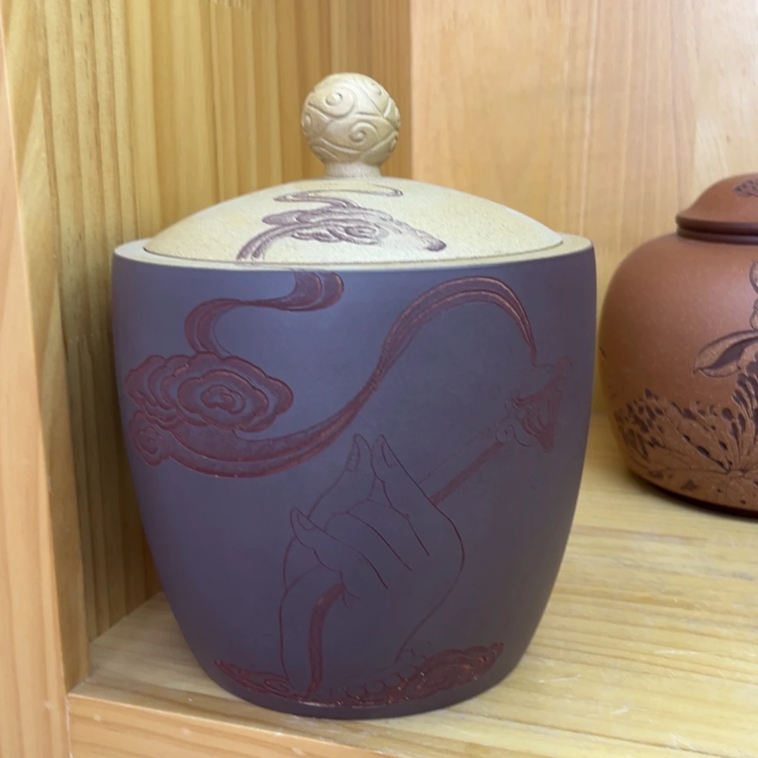 紫砂茶叶罐紫砂茶叶罐