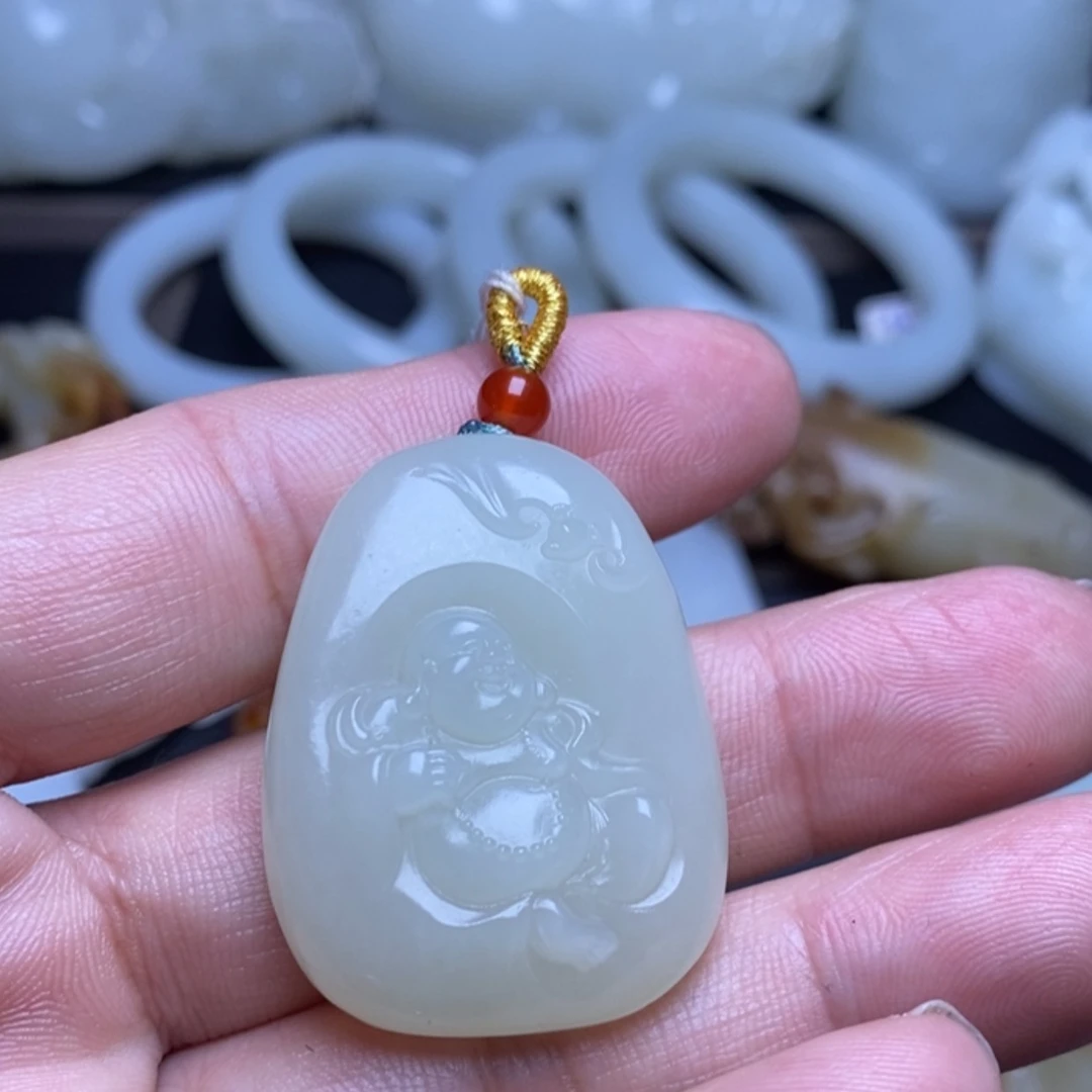 【闪购商品】和田玉（糖玉）颈饰未镶嵌