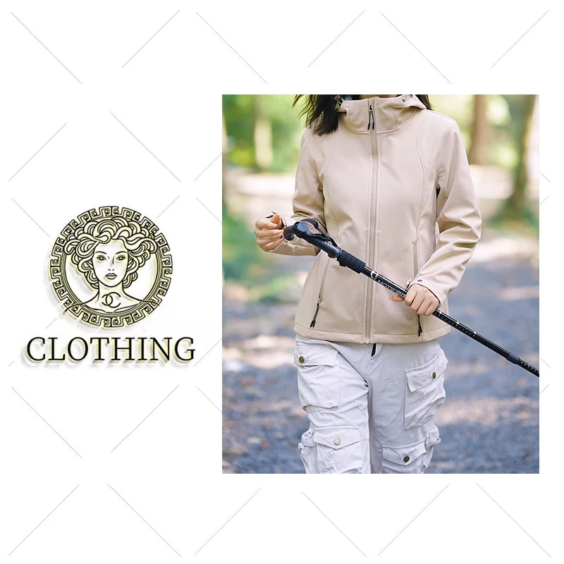 【CLOTHING/原创设计】FA 新款冲锋衣连帽收腰防风防泼水户外登山