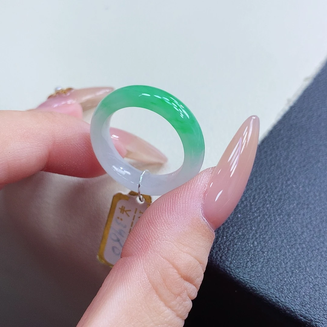 未镶嵌戒指翡翠15号