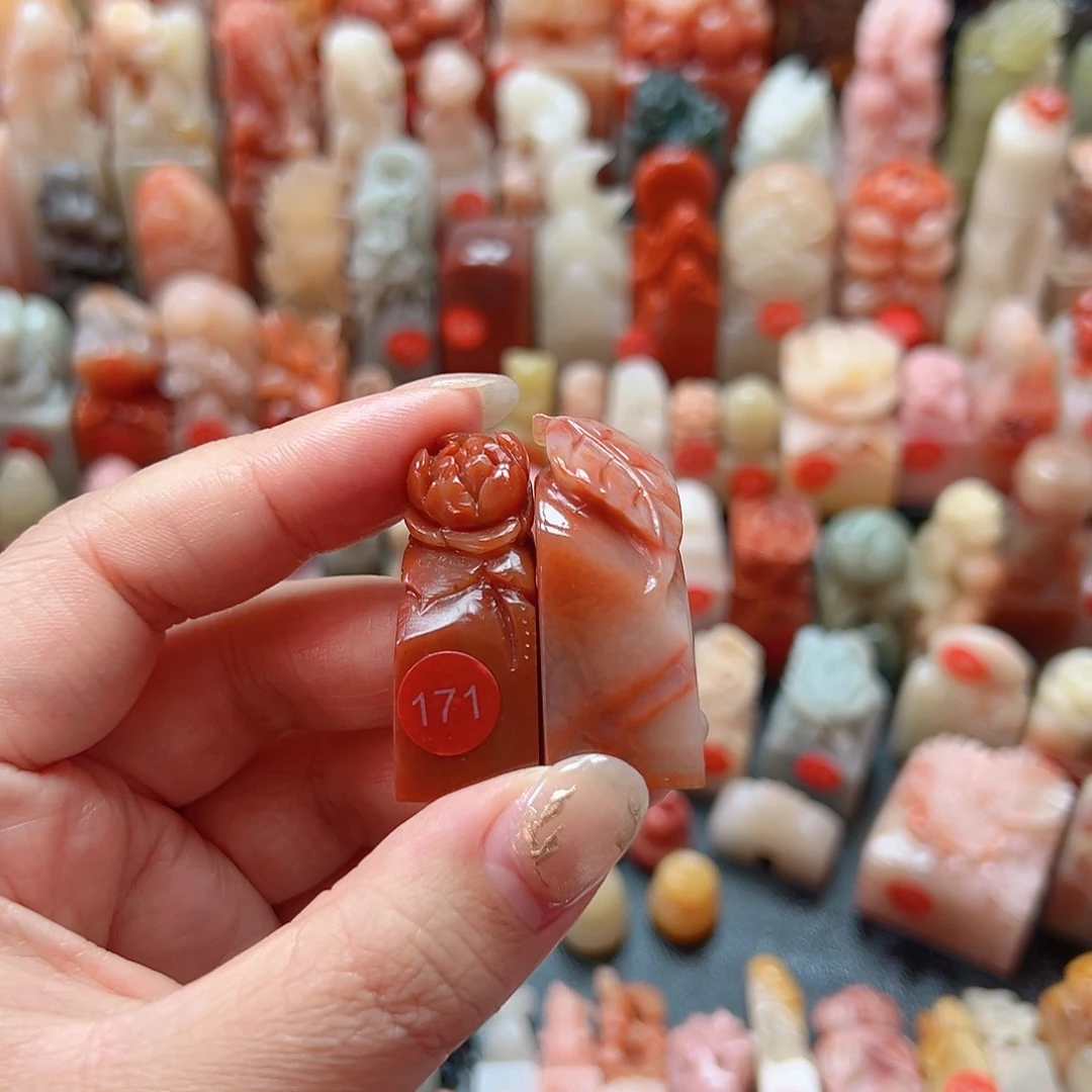 昌化石印石小*子寿山石等多种