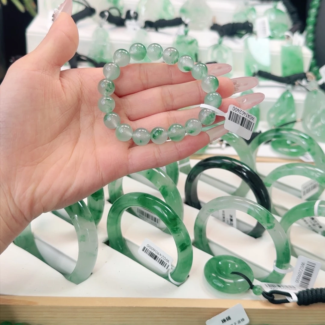 石英质玉手串未镶嵌喜*见