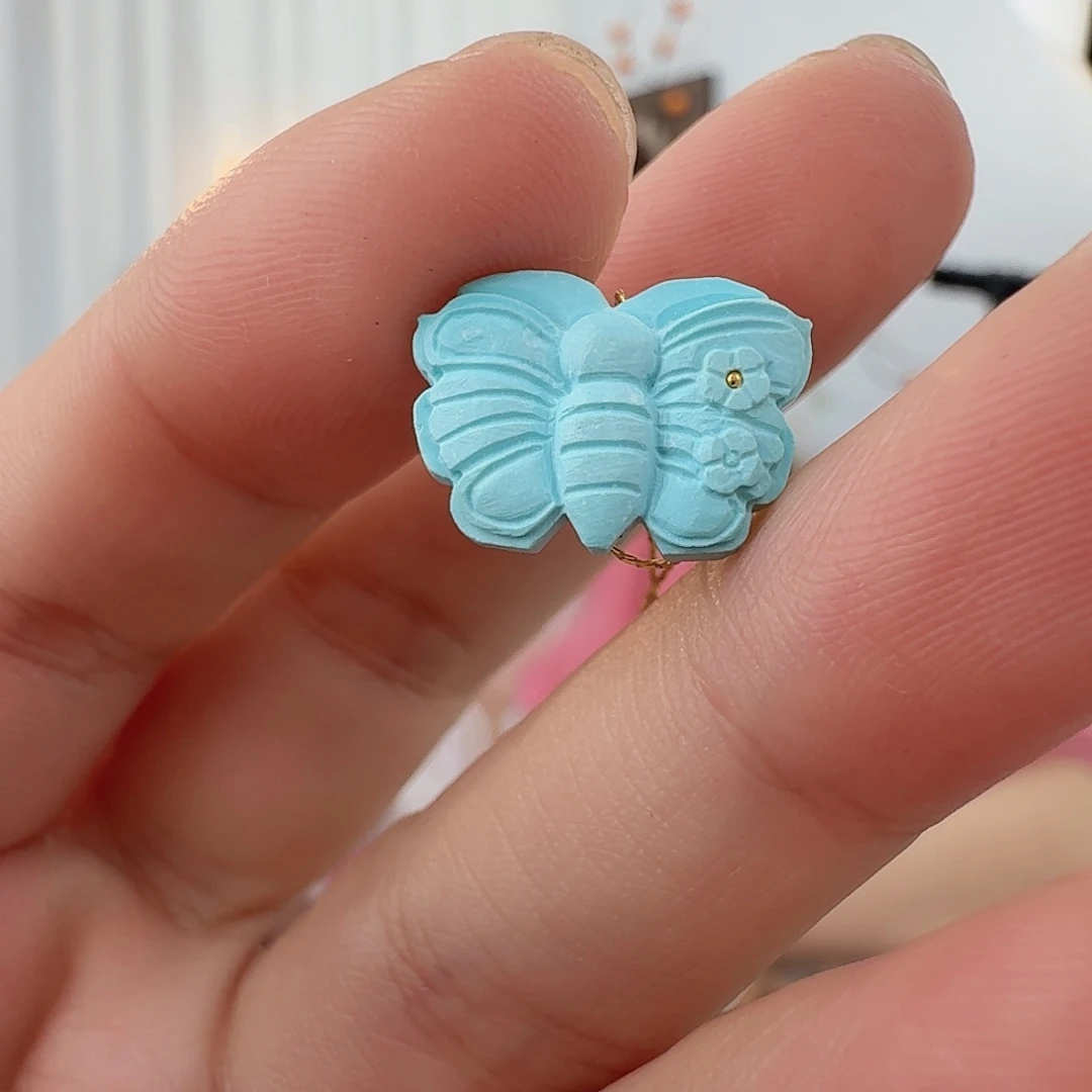 绿松石未镶嵌珠宝半成品