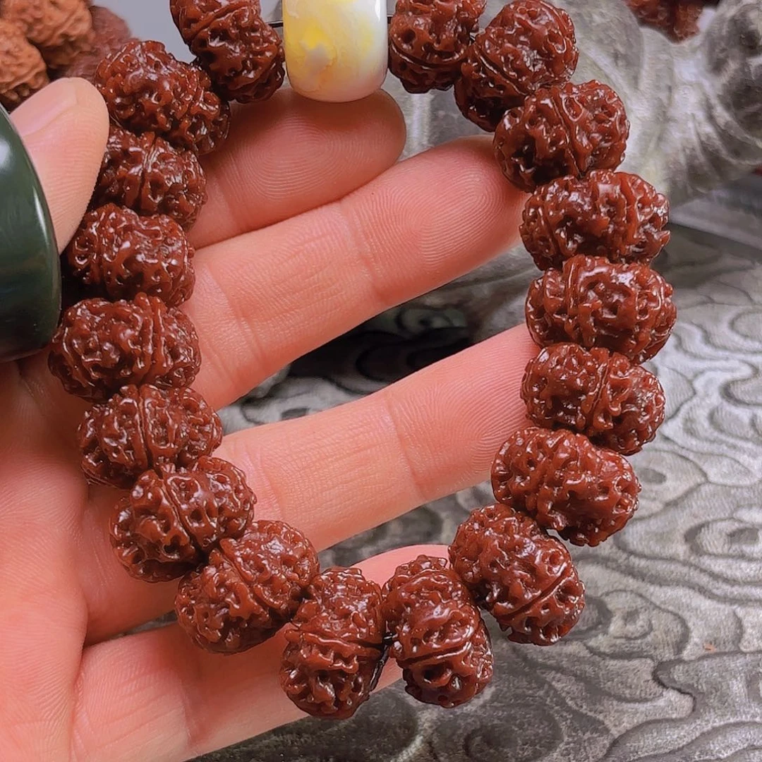 手串金刚菩提V005/21mm 原生态天然纽扣