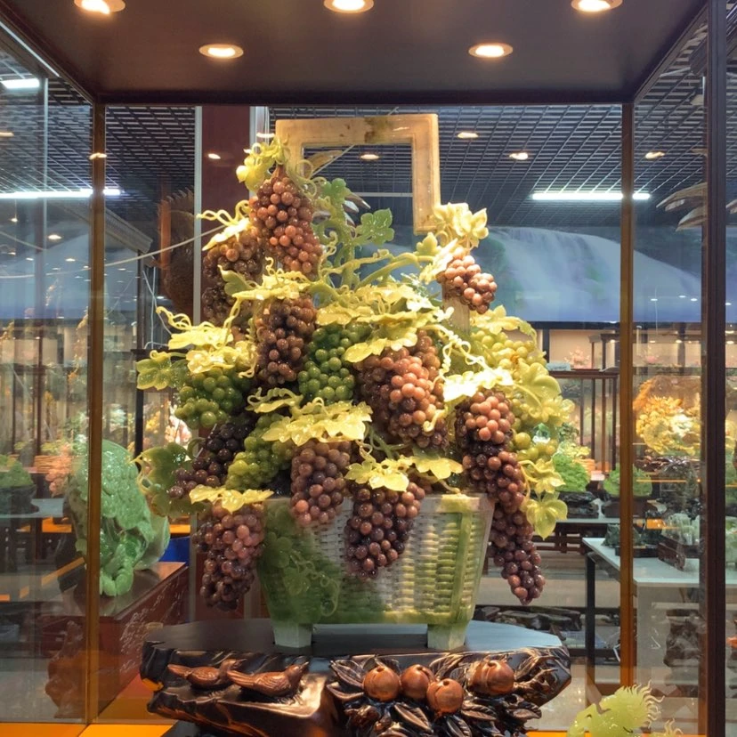 【闪购商品】未镶嵌蛇纹石玉摆件覆膜