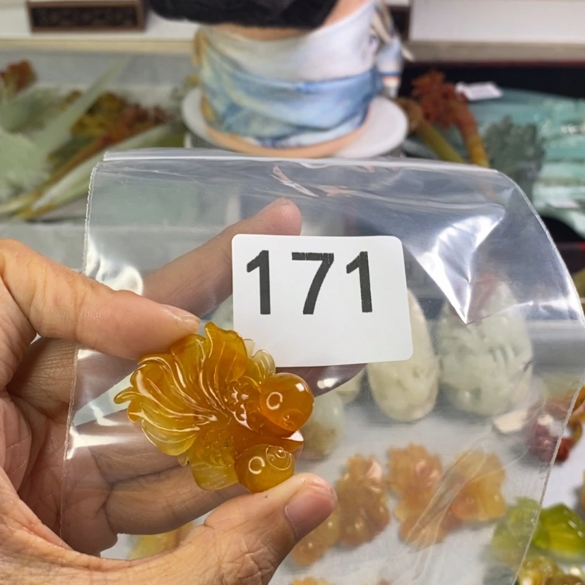 【闪购商品】岫玉发饰未镶嵌生