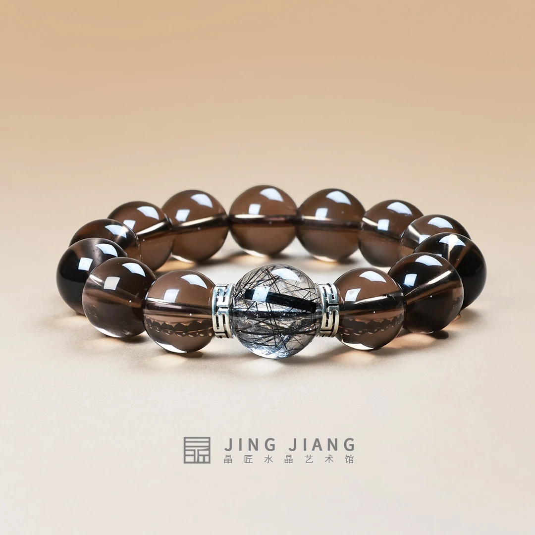 晶匠茶水晶茶灵手链多样性发一 编号-Z24471