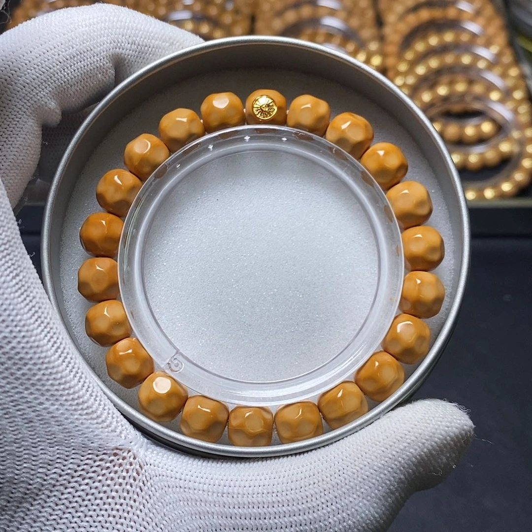 猴头核桃手串金标奶酪 10左右 全品 221号