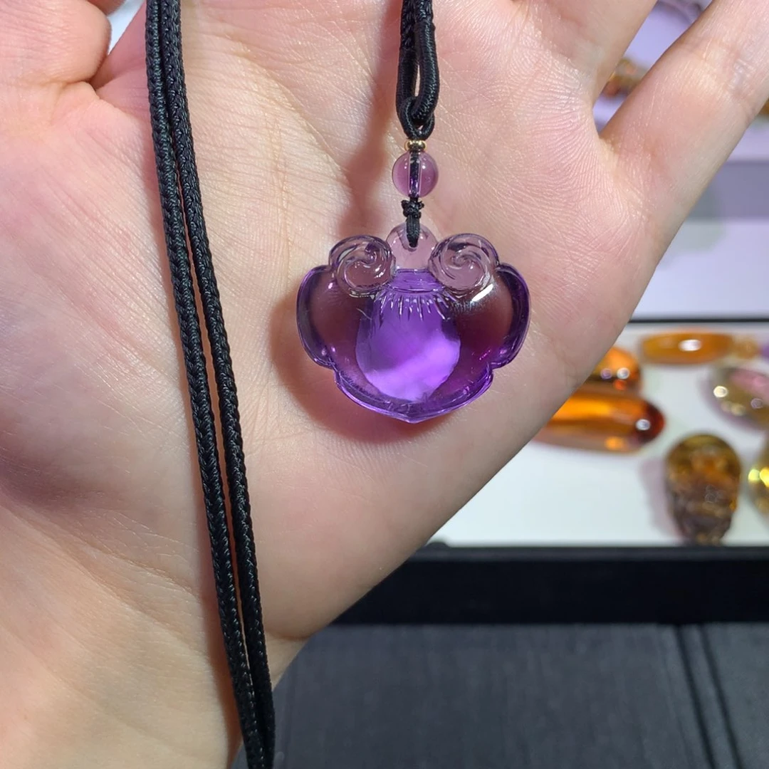 未镶嵌颈饰水晶天然