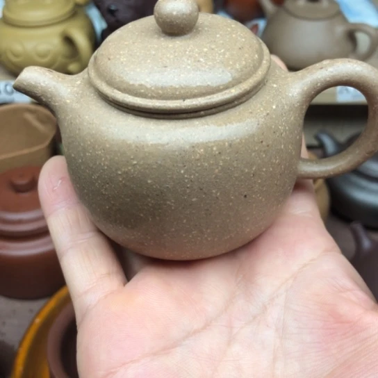 紫砂茶壶青段泥匏尊140豪升左右