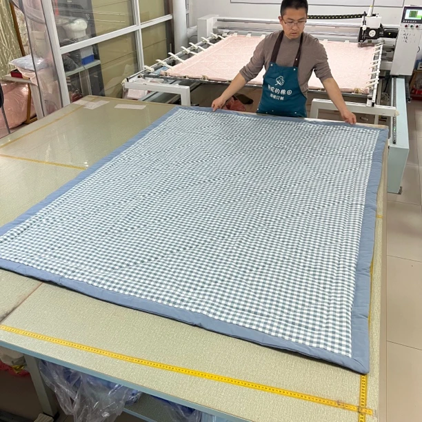 水洗棉花夏凉被空调被实体店品质可水洗的被子棉花被透气亲肤