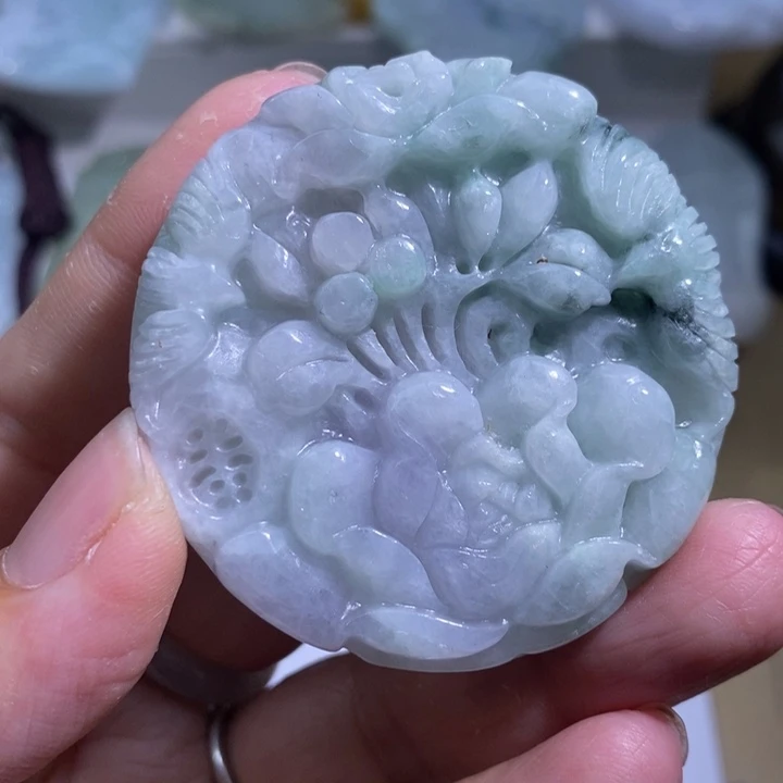 【闪购商品】颈饰未镶嵌翡翠花