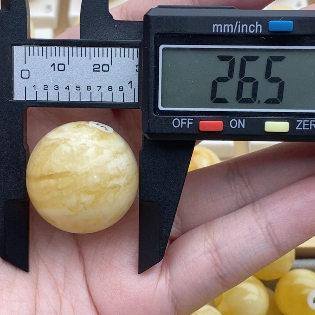 乌***王未镶嵌蜜蜡裸石蜜蜡圆珠