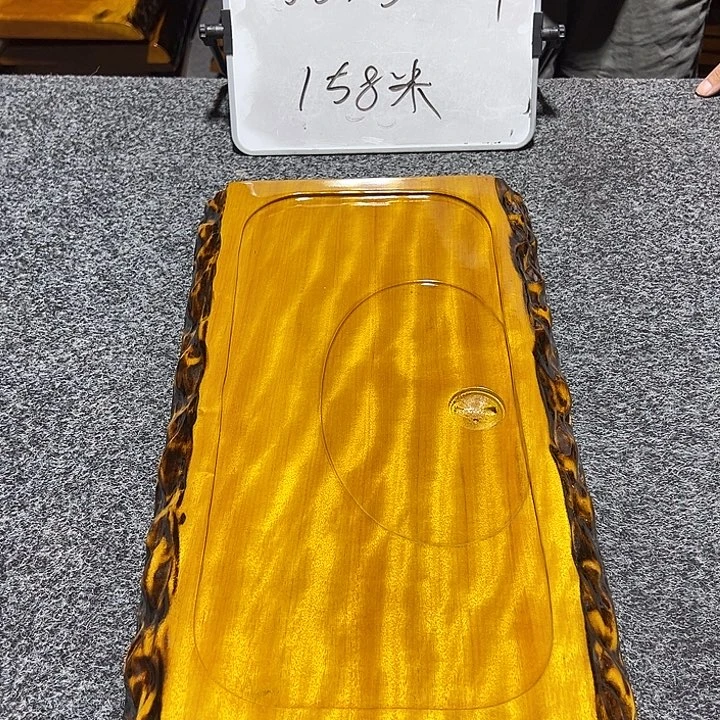 楠木实木家具根雕茶盘