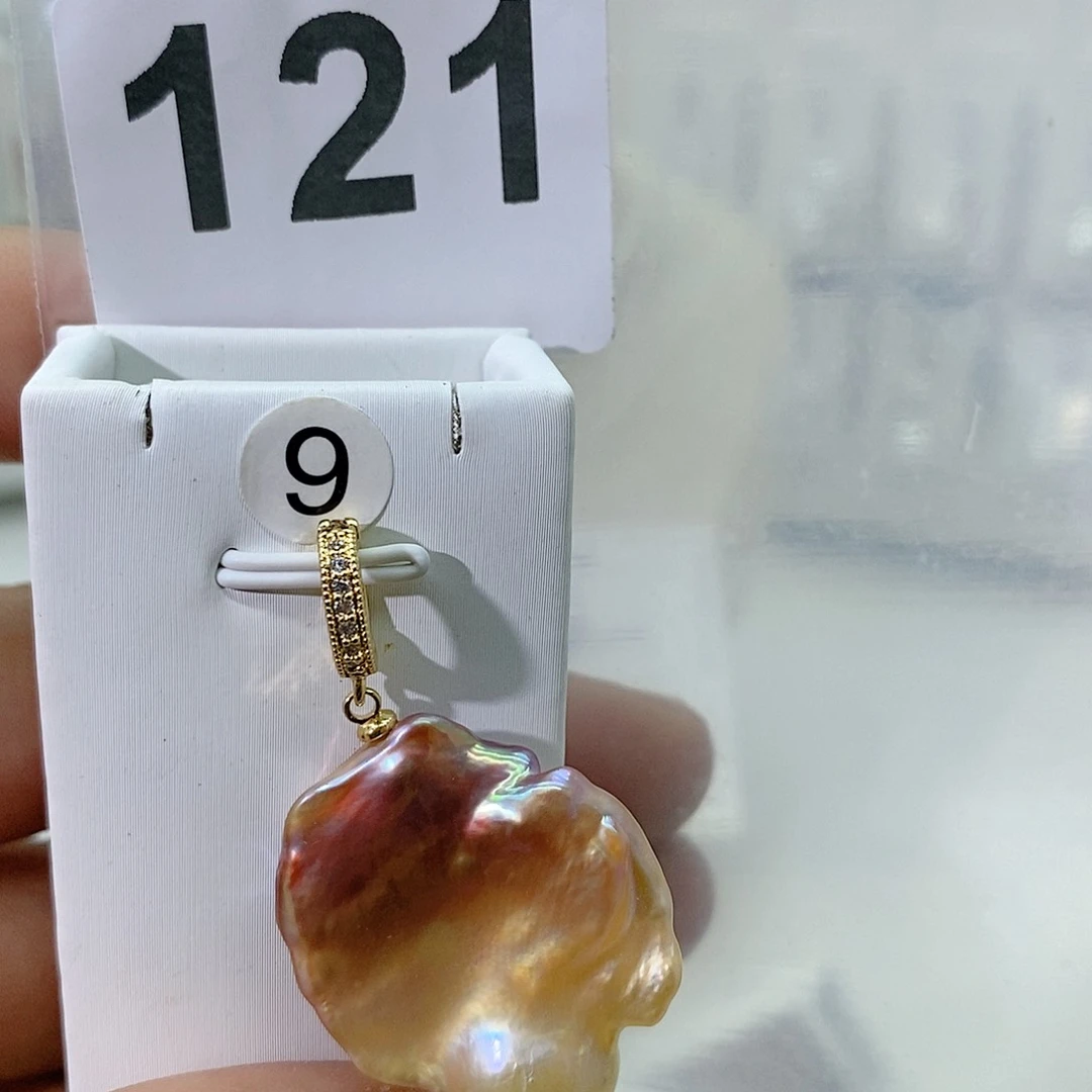 淡水珍珠颈饰合金