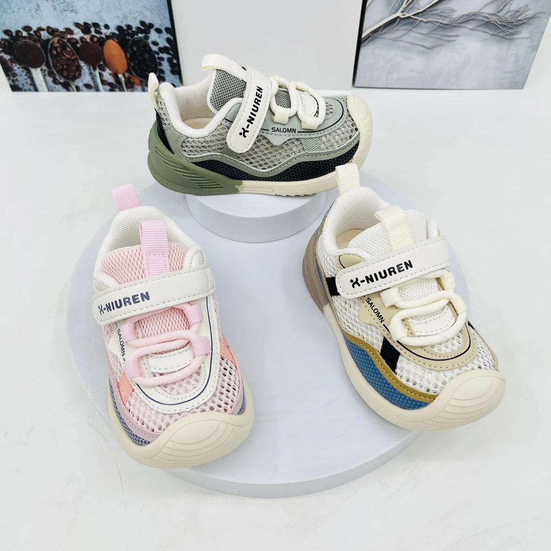 C4区6089夏季儿童休闲学步单网鞋