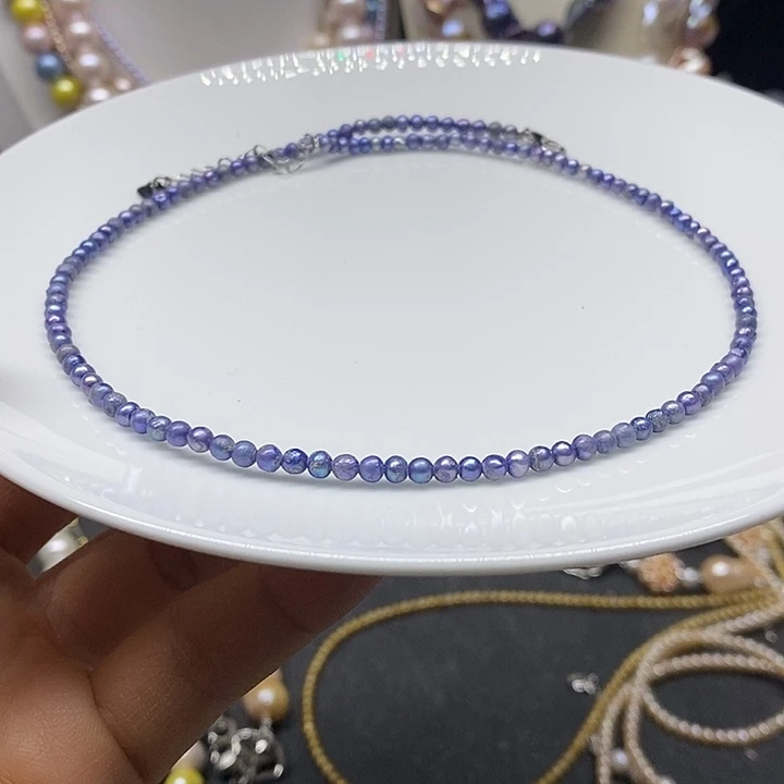 未镶嵌颈饰淡水珍珠