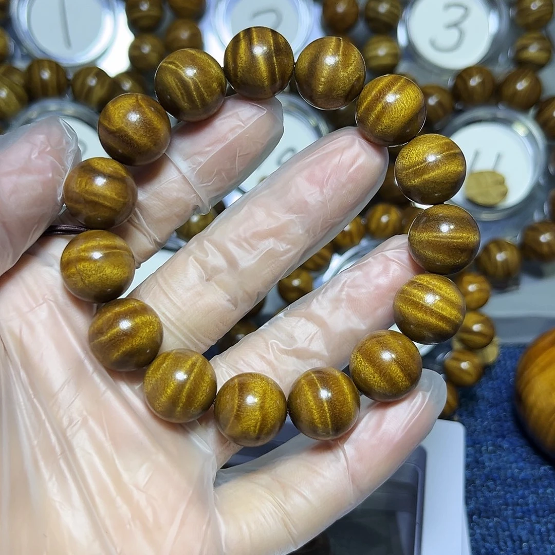 楠木（金丝楠）手串/手链拆房料1.5