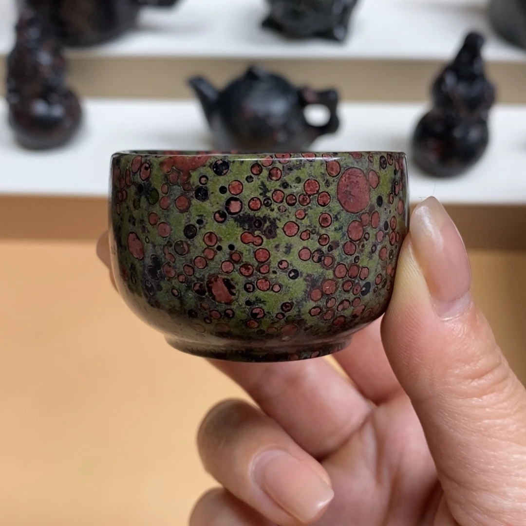 玉福茶具瓷安山玉