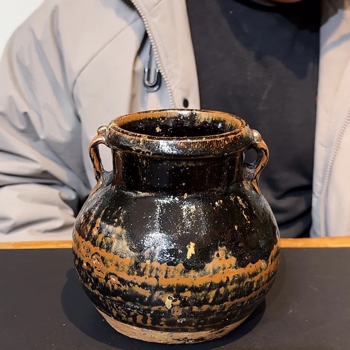 天*磁州窑茶盏茶盏