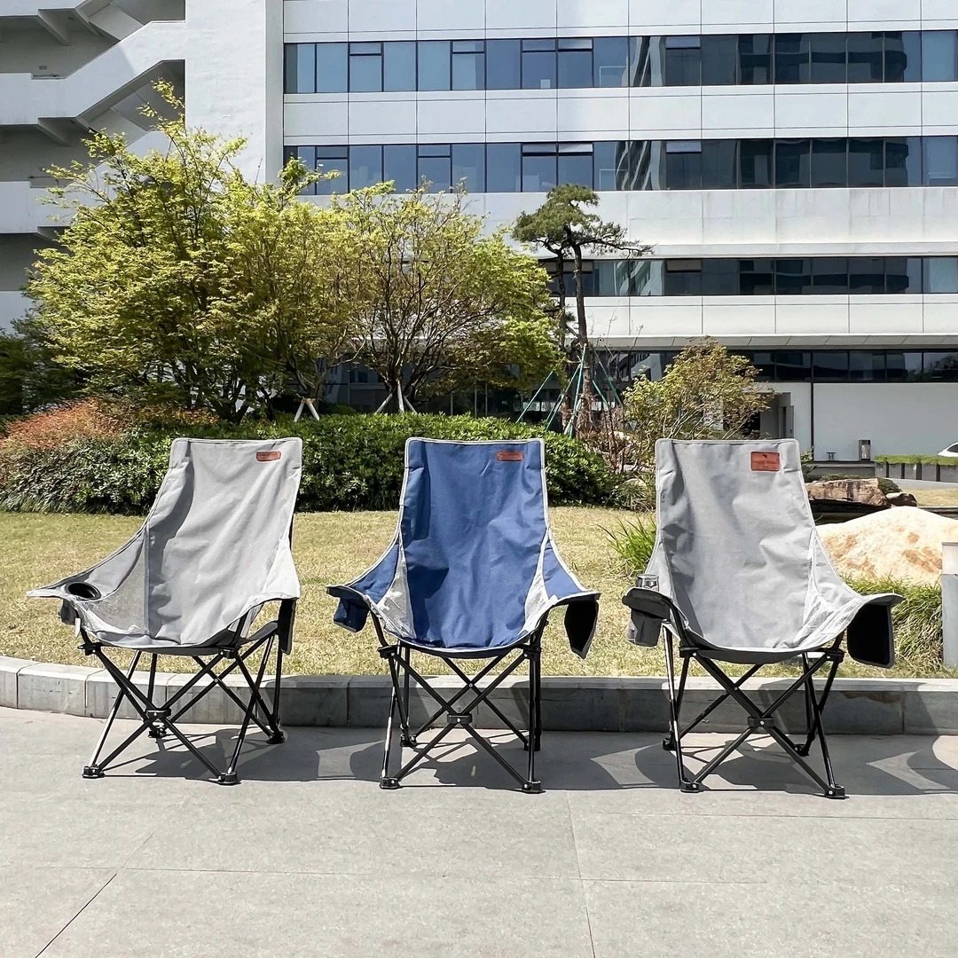 KQ丛林天使户外折叠便捷高背野餐露营钓鱼休闲长椅承重150kg0888