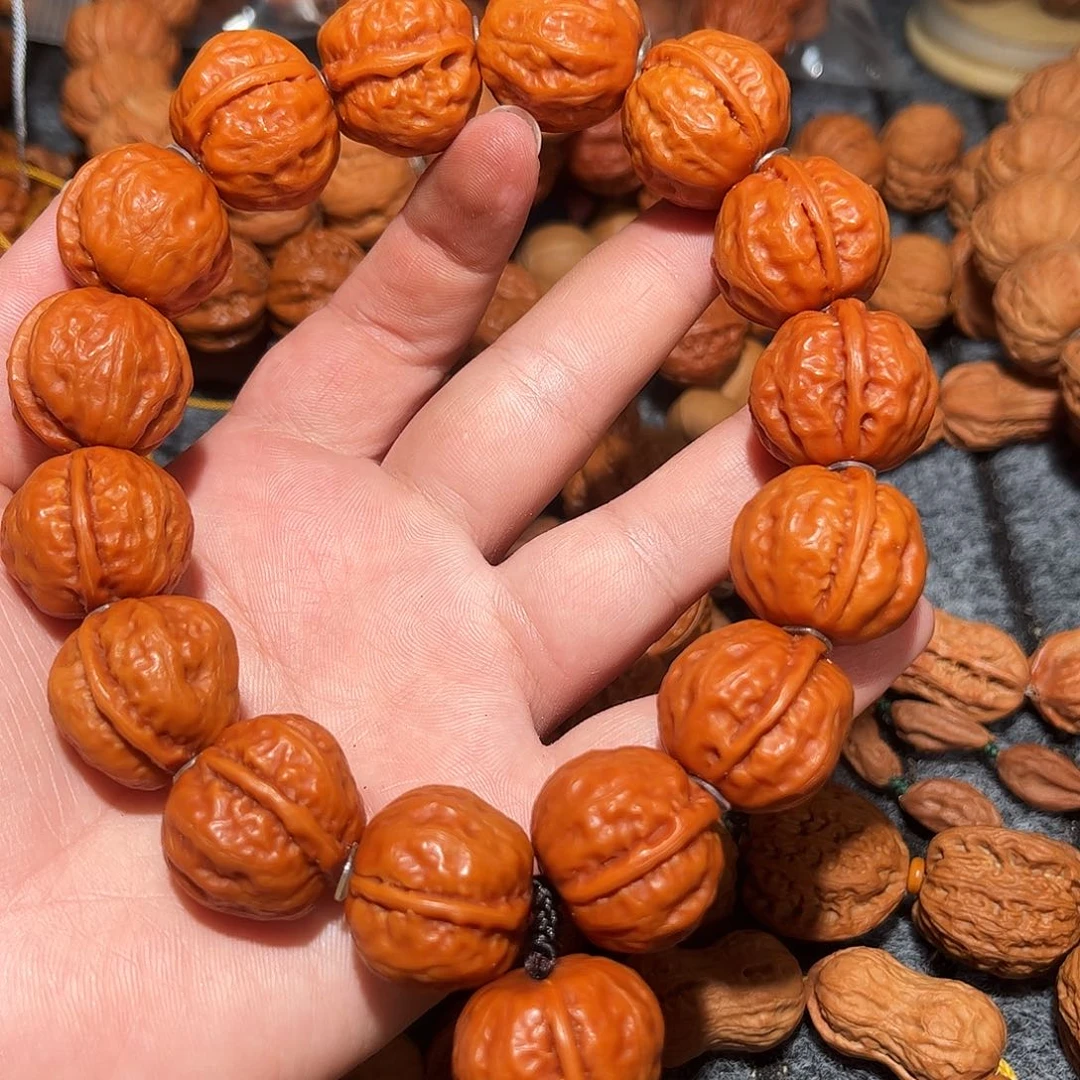 文玩核桃手串光头一到筋22